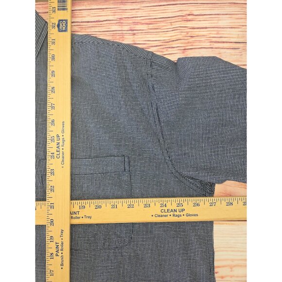 Cinch Mens Button-Down Black Check Shirt XL Western Cowboy - Picture 7 of 7